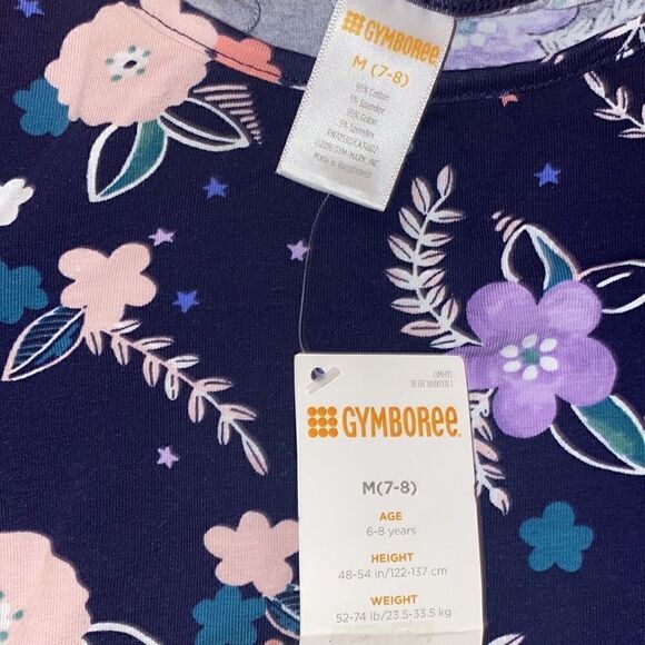 NWT Medium size 7/8 Gymboree long sleeve floral dress - Picture 2 of 4